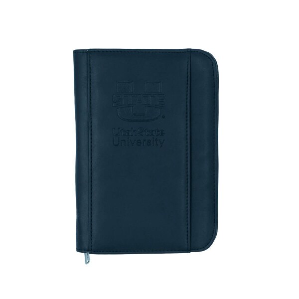 Black U-State Utah State University Imprinted Padfolio